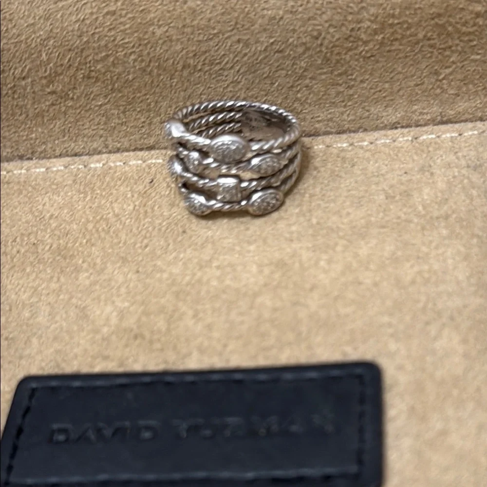 David Yurman Confetti Four Row Ring - Picture 3 of 5